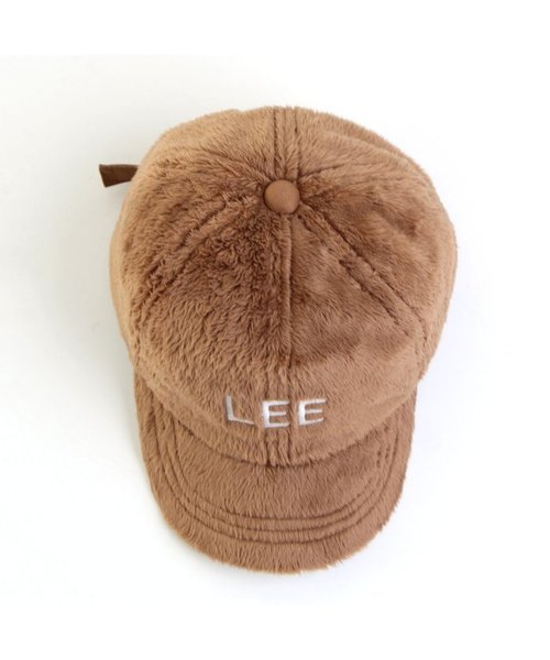 apres les cours（アプレレクール）の「LEE　ファーキャップ帽（キャップ・キッズ・ブラウン/オフホワイト・50/54/58）」の16枚目の写真