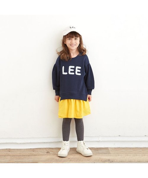 apres les cours（アプレレクール）の「LEE　ファーキャップ帽（キャップ・キッズ・ブラウン/オフホワイト・50/54/58）」の6枚目の写真