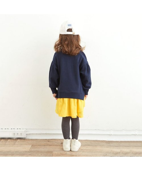 apres les cours（アプレレクール）の「LEE　ファーキャップ帽（キャップ・キッズ・ブラウン/オフホワイト・50/54/58）」の8枚目の写真