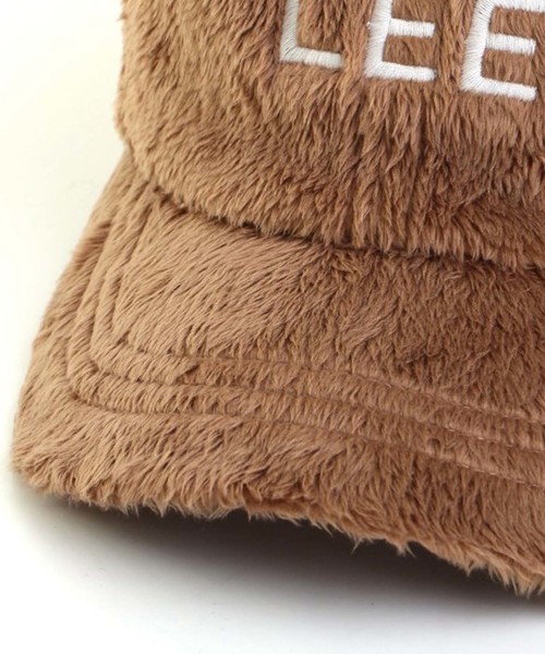 apres les cours（アプレレクール）の「LEE　ファーキャップ帽（キャップ・キッズ・ブラウン/オフホワイト・50/54/58）」の22枚目の写真