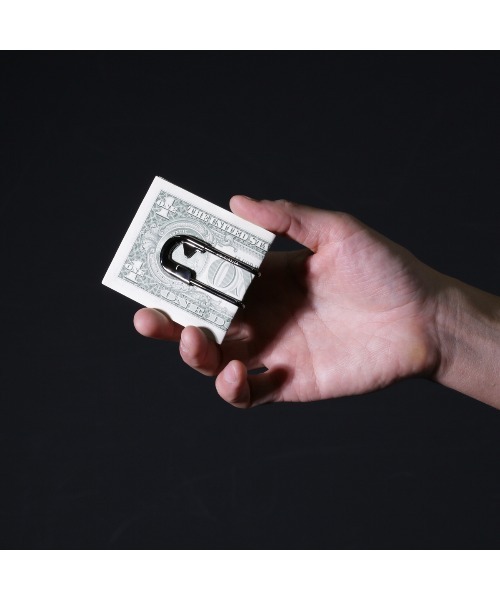 JAM HOME MADE(ジャムホームメイド)の「安全ピン マネークリップ ブランド オリジナル(札入れ/マネークリップ・メンズ・アンティークシルバー/シルバー/ゴールド/ブラック・ONE SIZE)」の10枚目の写真