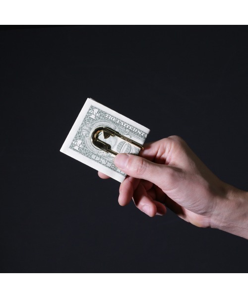 JAM HOME MADE(ジャムホームメイド)の「安全ピン マネークリップ ブランド オリジナル(札入れ/マネークリップ・メンズ・アンティークシルバー/シルバー/ゴールド/ブラック・ONE SIZE)」の11枚目の写真