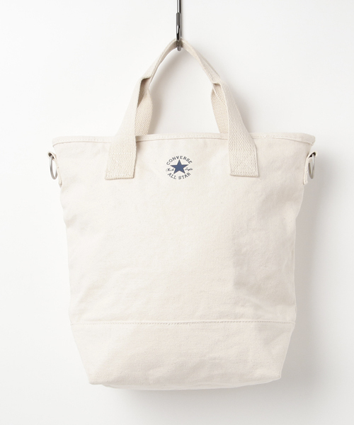 LBC（エルビーシー）の「【CONVERSE】コンバース 2WAYショルダーバッグ （ショルダーバッグ・レディース・アッシュグレー/ブラック/オフホワイト/ピンク・FREE）」の2枚目の写真