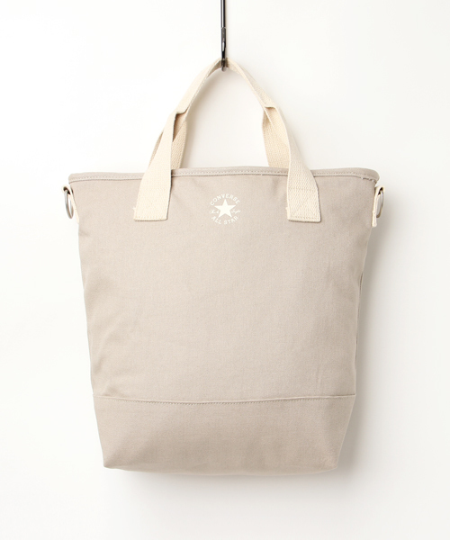 LBC（エルビーシー）の「【CONVERSE】コンバース 2WAYショルダーバッグ （ショルダーバッグ・レディース・アッシュグレー/ブラック/オフホワイト/ピンク・FREE）」の4枚目の写真