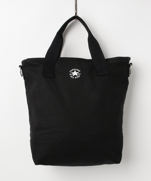 LBC（エルビーシー）の「【CONVERSE】コンバース 2WAYショルダーバッグ （ショルダーバッグ・レディース・アッシュグレー/ブラック/オフホワイト/ピンク・FREE）」の3枚目の写真