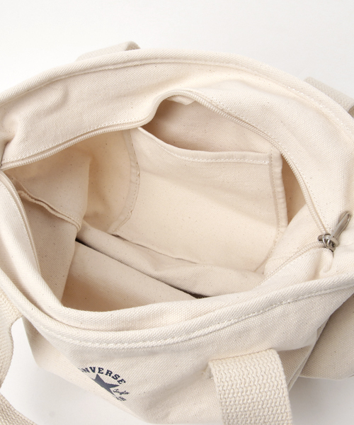 LBC（エルビーシー）の「【CONVERSE】コンバース 2WAYショルダーバッグ （ショルダーバッグ・レディース・アッシュグレー/ブラック/オフホワイト/ピンク・FREE）」の5枚目の写真