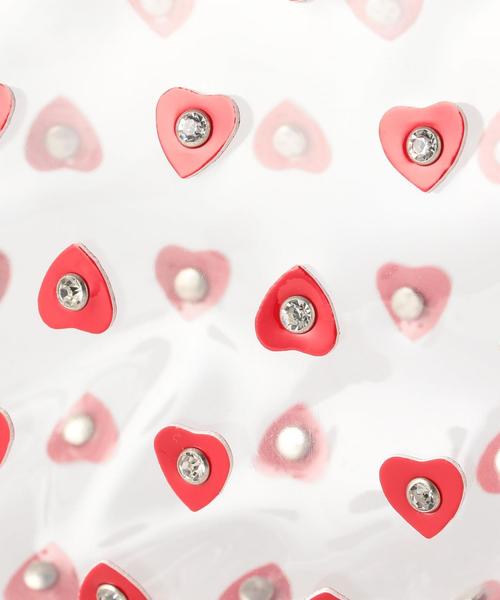 Another Edition(アナザーエディション)の「クリアハートガマグチBAG(ショルダーバッグ・レディース・ブラック/レッド・FREE)」の7枚目の写真