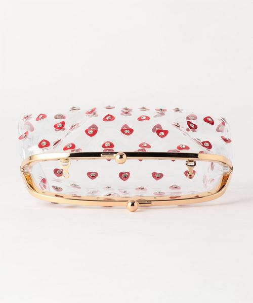 Another Edition(アナザーエディション)の「クリアハートガマグチBAG(ショルダーバッグ・レディース・ブラック/レッド・FREE)」の13枚目の写真