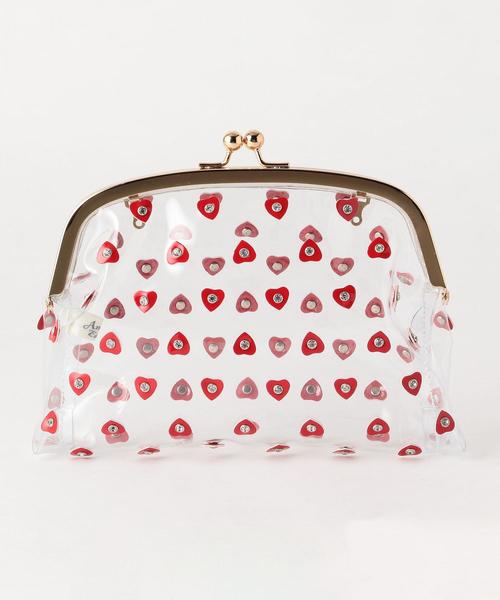Another Edition(アナザーエディション)の「クリアハートガマグチBAG(ショルダーバッグ・レディース・ブラック/レッド・FREE)」の18枚目の写真