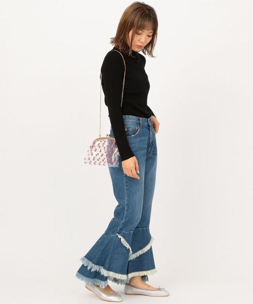 Another Edition(アナザーエディション)の「クリアハートガマグチBAG(ショルダーバッグ・レディース・ブラック/レッド・FREE)」の11枚目の写真