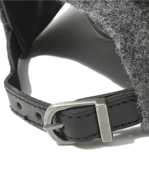 NIKE（ナイキ）の「ナイキ <8パネル メルトンキャップ>（キャップ・メンズ・ブラック/チャコールグレー/ネイビー・ONE SIZE）」の8枚目の写真