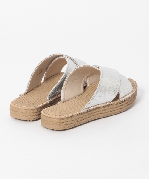 LOWRYS FARM（ローリーズファーム）の「アツゾコクロスサンダル　780298（サンダル・レディース・グリーン/パープル/シルバー・LARGE/MEDIUM）」の7枚目の写真