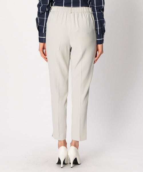 NARACAMICIE（ナラカミーチェ）の「【セットアップスーツ対応】ナチュラルストレッチパンツ（その他パンツ・レディース・ブラック/ライトベージュ・MEDIUM/SMALL/LARGE）」の15枚目の写真