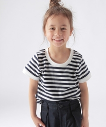BAYFLOW | BAYFLOW／[KIDS]シルキーフライスクルーネック半袖T 18SS(Tシャツ/カットソー)