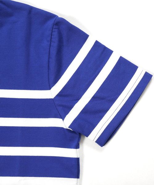 Rocky Monroe(ロッキーモンロー)の「Border V-Neck Cut&Sewn(Tシャツ/カットソー・メンズ・ブラック/ネイビー/ブルー/ホワイト×ブラック/ホワイト×ネイビー/ホワイト×ブルー・L/M)」の22枚目の写真