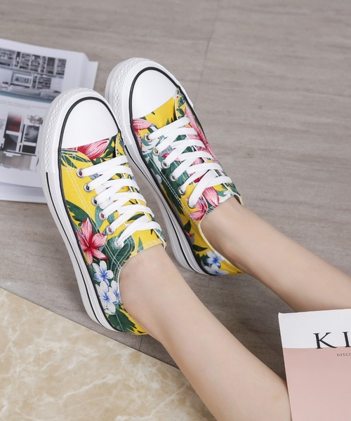 Shoes in Closet(シューズインクローゼット)の「厚底 約3.0cm レースアップ キャンバス スニーカー 3477(スニーカー・レディース・ブラック/レッド/アイボリー/ライトグレー/レオパード/バーガンディー/カーキ/パイソン/ブラウン系その他/ピンク/マスタード/グリーン/ベージュ/ピンク系その他5/ホワイト系その他5/シルバー系その他5/ブラック系その他5/ブラック系その他6/イエロー系その他6/ブラック系その他/ダークブラウン/ブラック系その他2/ライトグリーン/ライトグレー系1・LL/S/M/L/XXL/4L/3L)」の17枚目の写真