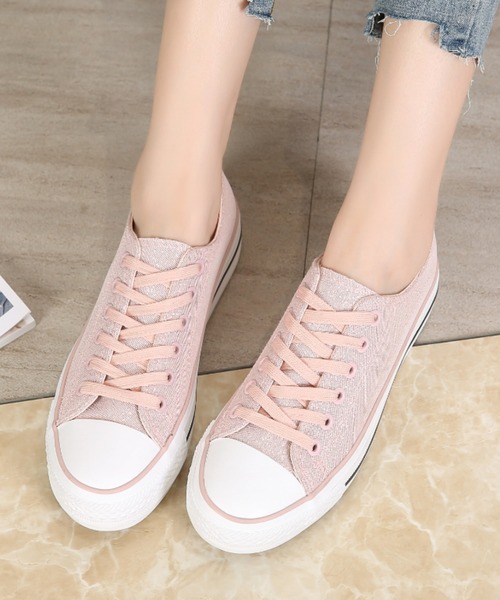 Shoes in Closet(シューズインクローゼット)の「厚底 約3.0cm レースアップ キャンバス スニーカー 3477(スニーカー・レディース・ブラック/レッド/アイボリー/ライトグレー/レオパード/バーガンディー/カーキ/パイソン/ブラウン系その他/ピンク/マスタード/グリーン/ベージュ/ピンク系その他5/ホワイト系その他5/シルバー系その他5/ブラック系その他5/ブラック系その他6/イエロー系その他6/ブラック系その他/ダークブラウン/ブラック系その他2/ライトグリーン/ライトグレー系1・LL/S/M/L/XXL/4L/3L)」の19枚目の写真