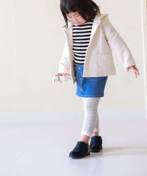 menue（メヌエ）の「バイカラー キッズ ブーティ（ブーツ・キッズ・ブラック/グレイッシュベージュ/ブルー系その他/ベージュ系その他/ブラック系その他/レッド/ネイビー・15cm/16cm/17cm/18cm/19cm/20cm/21cm）」の9枚目の写真