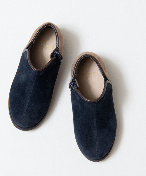 menue（メヌエ）の「バイカラー キッズ ブーティ（ブーツ・キッズ・ブラック/グレイッシュベージュ/ブルー系その他/ベージュ系その他/ブラック系その他/レッド/ネイビー・15cm/16cm/17cm/18cm/19cm/20cm/21cm）」の13枚目の写真