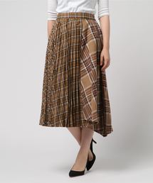 cepo | ドッキングチェックスカート(スカート)