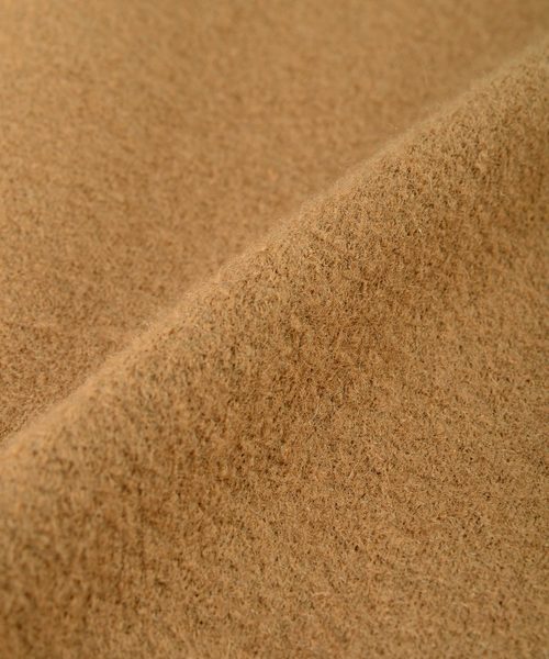 ZUCCa（ズッカ）の「ミルドジャージィー / コート（チェスターコート・レディース・ブラック/ライトブラウン/カーキ・M size/S size）」の7枚目の写真