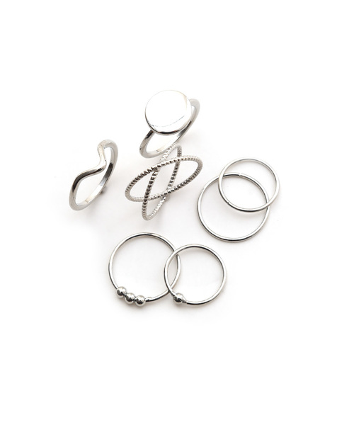 marjour（マージュール）の「PLATE SET RING（リング）」 WEAR