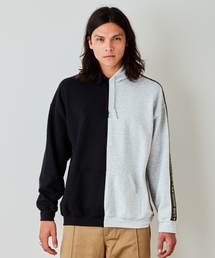 EVENFLOW | evenflow イーブンフロウ / PANEL LA-CA LINE HOODIE  パネル切り替え プルオーバーパーカー EFS-910(パーカー)