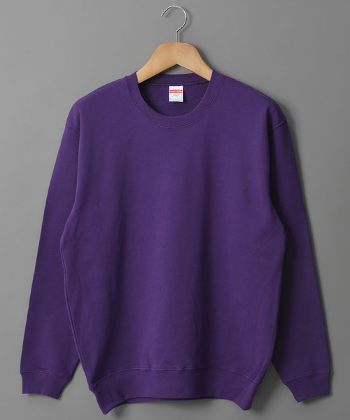 United Athle（ユナイテッドアスレ）の「＃United Athle/ユナイテッドアスレ　10ozクルーネックスウェット（スウェット・メンズ・グリーン/ブラック/パープル/ブラウン/ホワイト/ネイビー/レッド/オリーブ/ブルー/ワイン/グレー/チャコールグレー/ナチュラル・MEDIUM/LARGE/SMALL）」の12枚目の写真