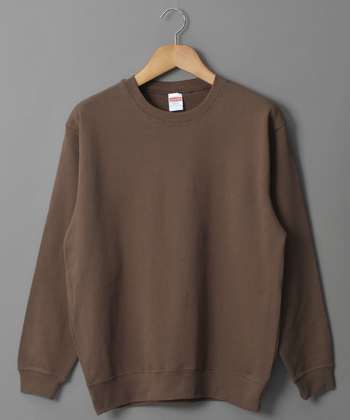 United Athle（ユナイテッドアスレ）の「＃United Athle/ユナイテッドアスレ　10ozクルーネックスウェット（スウェット・メンズ・グリーン/ブラック/パープル/ブラウン/ホワイト/ネイビー/レッド/オリーブ/ブルー/ワイン/グレー/チャコールグレー/ナチュラル・MEDIUM/LARGE/SMALL）」の6枚目の写真