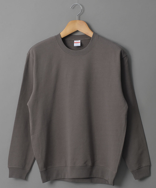 United Athle（ユナイテッドアスレ）の「＃United Athle/ユナイテッドアスレ　10ozクルーネックスウェット（スウェット・メンズ・グリーン/ブラック/パープル/ブラウン/ホワイト/ネイビー/レッド/オリーブ/ブルー/ワイン/グレー/チャコールグレー/ナチュラル・MEDIUM/LARGE/SMALL）」の4枚目の写真