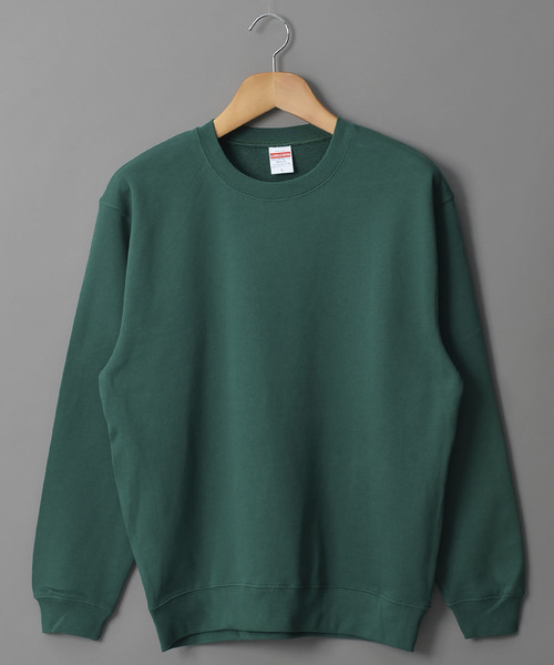 United Athle（ユナイテッドアスレ）の「＃United Athle/ユナイテッドアスレ　10ozクルーネックスウェット（スウェット・メンズ・グリーン/ブラック/パープル/ブラウン/ホワイト/ネイビー/レッド/オリーブ/ブルー/ワイン/グレー/チャコールグレー/ナチュラル・MEDIUM/LARGE/SMALL）」の9枚目の写真
