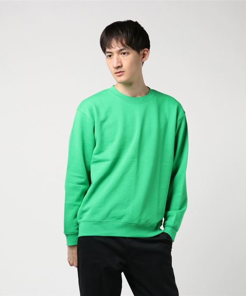 United Athle（ユナイテッドアスレ）の「＃United Athle/ユナイテッドアスレ　10ozクルーネックスウェット（スウェット・メンズ・グリーン/ブラック/パープル/ブラウン/ホワイト/ネイビー/レッド/オリーブ/ブルー/ワイン/グレー/チャコールグレー/ナチュラル・MEDIUM/LARGE/SMALL）」の14枚目の写真