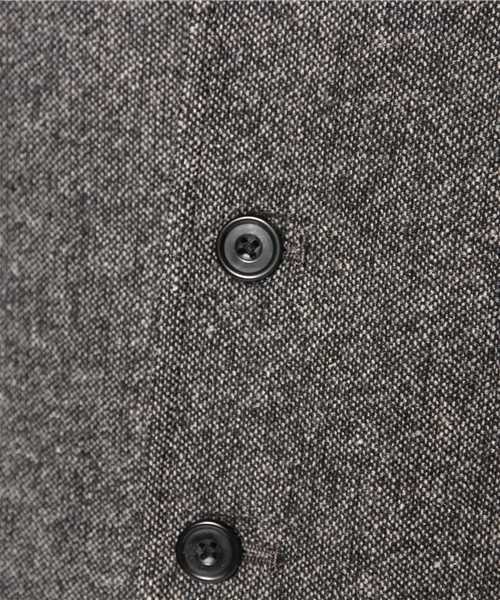 BEAUTY&YOUTH UNITED ARROWS（ビューティーアンドユースユナイテッドアローズ）の「BY ネップ ホームスパン ジレ◆§（ベスト・メンズ・ダークグレー・SMALL/MEDIUM/LARGE/X-LARGE）」の8枚目の写真