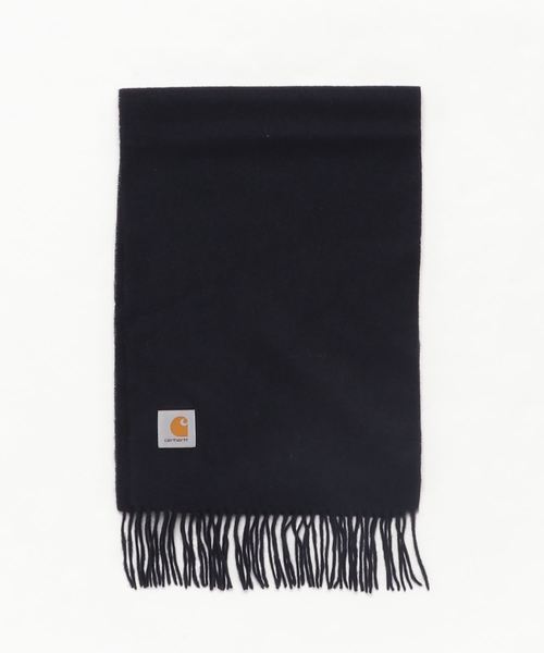 Carhartt WIP(カーハートダブリューアイピー)の「CLAN SCARF(マフラー・メンズ・ブラック/ベージュ/ネイビー/ダークグレー・ONE SIZE)」の4枚目の写真