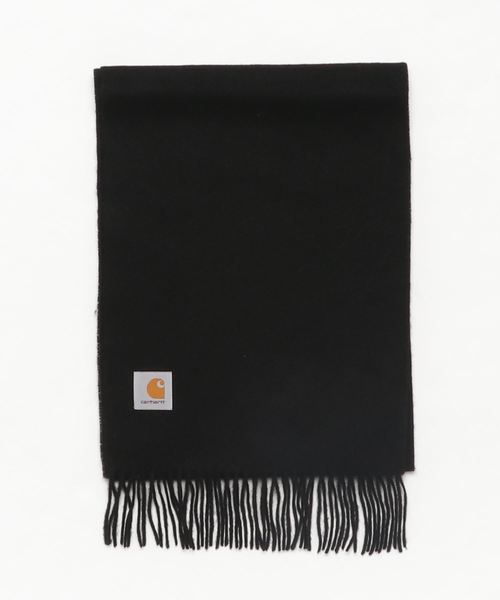 Carhartt WIP(カーハートダブリューアイピー)の「CLAN SCARF(マフラー・メンズ・ブラック/ベージュ/ネイビー/ダークグレー・ONE SIZE)」の2枚目の写真