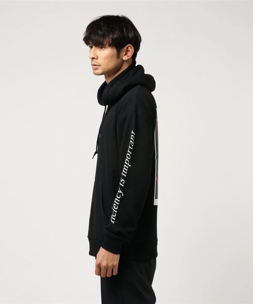 WEGO(ウィゴー)の「WEGO/転写シートプリントプルパーカー(パーカー・メンズ・ブラック/オレンジ/ベージュ/ホワイト・LARGE/MEDIUM)」の5枚目の写真
