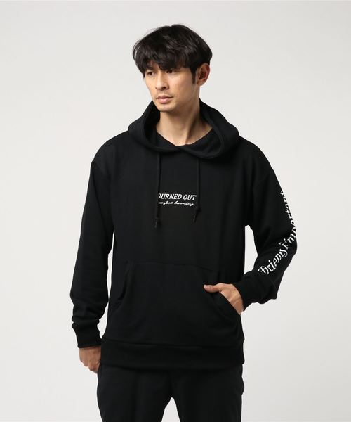 WEGO(ウィゴー)の「WEGO/転写シートプリントプルパーカー(パーカー・メンズ・ブラック/オレンジ/ベージュ/ホワイト・LARGE/MEDIUM)」の15枚目の写真