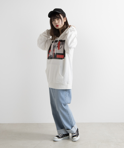 WEGO(ウィゴー)の「WEGO/転写シートプリントプルパーカー(パーカー・メンズ・ブラック/オレンジ/ベージュ/ホワイト・LARGE/MEDIUM)」の18枚目の写真