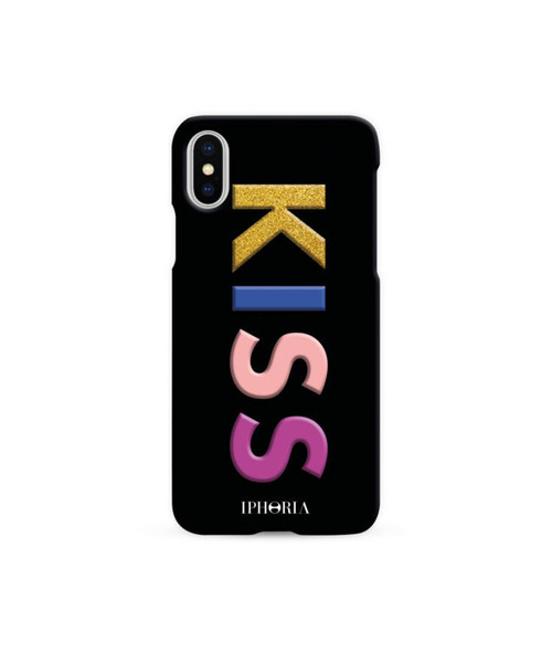 Iphoria アイフォリア アイフォンケース 3d Case For Apple Iphone X Xs Kiss Black スマホケース カバー Iphoria アイフォリア のファッション通販 Zozotown