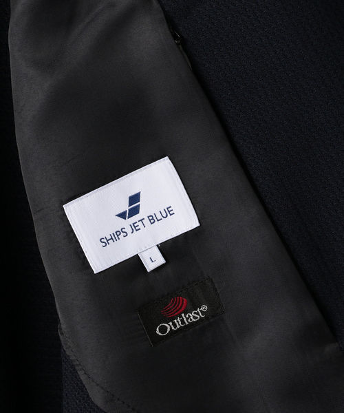 SHIPS JET BLUE（シップスジェットブルー）の「☆☆SHIPS JET BLUE: カラミ2Bジャケット NAVY（テーラードジャケット・メンズ・ネイビー・SMALL/MEDIUM/LARGE/X-SMALL）」の5枚目の写真