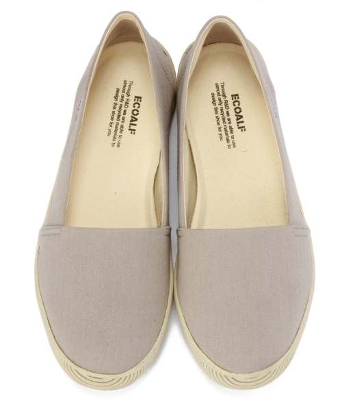 Another Edition（アナザーエディション）の「ECOALF RIVIERA SLP★（その他シューズ・レディース・ライトグレー/レッド/ネイビー・36/37/38/39）」の5枚目の写真