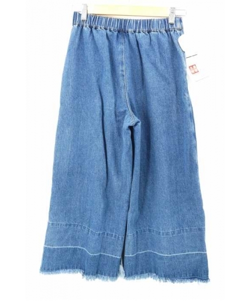 ブランド古着】カットオフダメージ加工 デニムワイドラップ