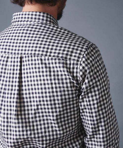 Magine(マージン)の「OXFORD GINGHAM CHK B.D SHIRTS L/S オックスフォードギンガムチェックボタンダウンシャツ(シャツ/ブラウス・メンズ・ホワイト/レッド/ブルー・44/46/48)」の21枚目の写真