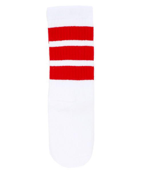 AMERICAN RAG CIE（アメリカンラグシー）の「SKATERSOCKS 14インチソックス（ソックス/靴下・メンズ・ホワイト×ブラック/ホワイト×グリーン/ホワイト×ブルー/ホワイト×レッド/ホワイト×イエロー・FREE）」の2枚目の写真