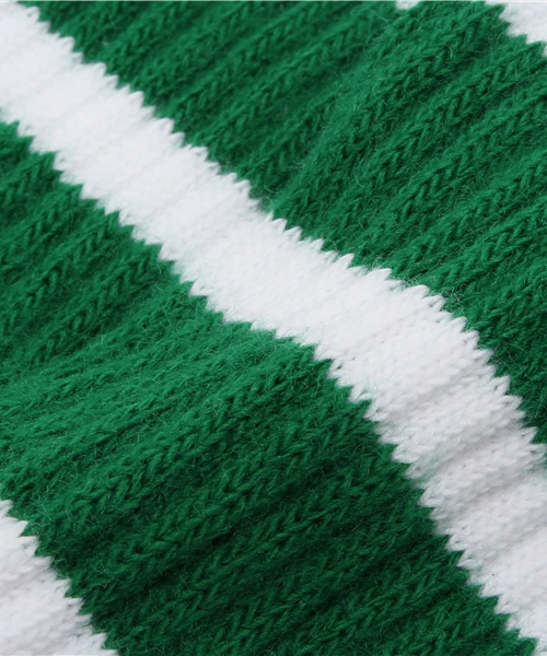 AMERICAN RAG CIE（アメリカンラグシー）の「SKATERSOCKS 14インチソックス（ソックス/靴下・メンズ・ホワイト×ブラック/ホワイト×グリーン/ホワイト×ブルー/ホワイト×レッド/ホワイト×イエロー・FREE）」の8枚目の写真