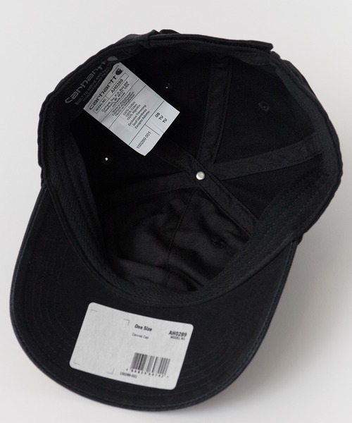 Carhartt（カーハート）の「Carhartt/カーハート Odessa Cap ウォッシュ加工 ベースボールキャップ 2026年春夏（キャップ・メンズ・ブラック/ダークブラウン/ブラウン/アーミー/グレー/ネイビー・ONE SIZE）」の19枚目の写真