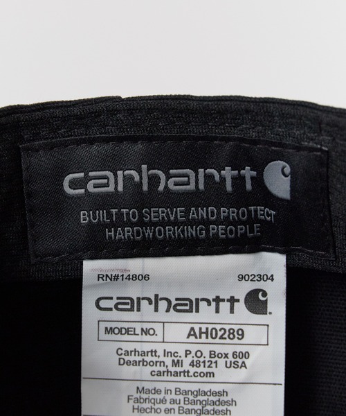 Carhartt（カーハート）の「Carhartt/カーハート Odessa Cap ウォッシュ加工 ベースボールキャップ 2026年春夏（キャップ・メンズ・ブラック/ダークブラウン/ブラウン/アーミー/グレー/ネイビー・ONE SIZE）」の8枚目の写真