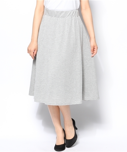 WEGO（ウィゴー）の「WEGO/ミディ丈カットスカート（スカート・レディース・オフホワイト/ホワイト系その他/ブラック/杢グレー/レッド・FREE）」の15枚目の写真