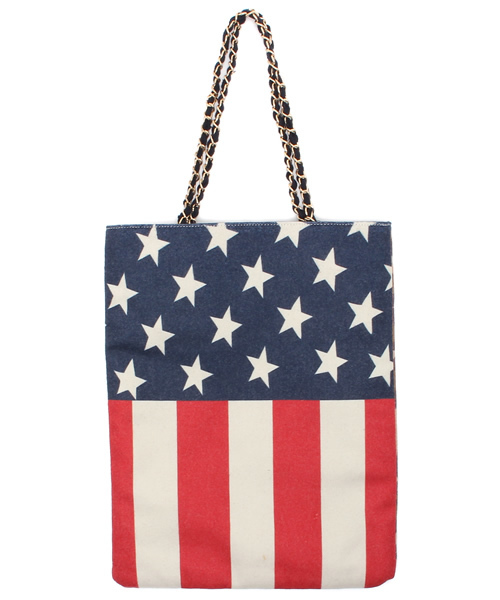 Ray BEAMS（レイビームス）の「Ctrl freak / 星条旗 トートバッグ（トートバッグ・レディース・その他1/その他2・ONE SIZE）」の8枚目の写真