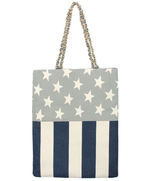 Ray BEAMS（レイビームス）の「Ctrl freak / 星条旗 トートバッグ（トートバッグ・レディース・その他1/その他2・ONE SIZE）」の2枚目の写真